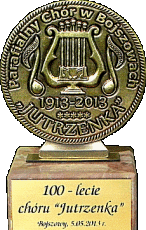 Medal 100-lecia chóru "Jutrzenka z 2013 r.