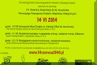 Oświęcim Msza św. w KL Auschwitz 14.06.2014