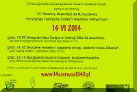 Oświęcim Msza św. w KL Auschwitz 14.06.2014