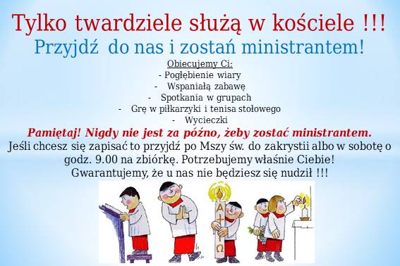Ministranci 2023